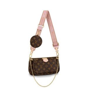 Louis Vuitton pocketed multi pink cross body bag